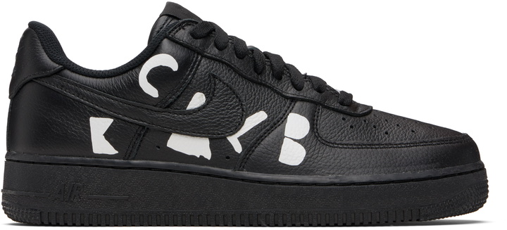 Photo: Black Comme des Garçons Black Nike Edition Air Force 1 Low Retro SP Sneakers