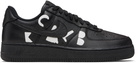 Black Comme des Garçons Black Nike Edition Air Force 1 Low Retro SP Sneakers