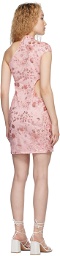 KIM SHUI SSENSE Exclusive Pink Mini Dress