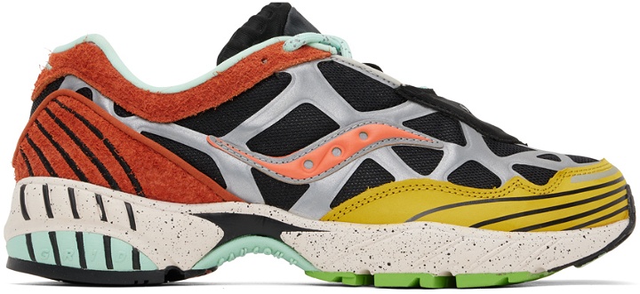 Photo: Saucony Multicolor Grid Web Sneakers