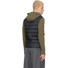 Moncler Black Treompan Down Vest