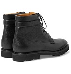 John Lobb - Alder Full-Grain Leather Boots - Black