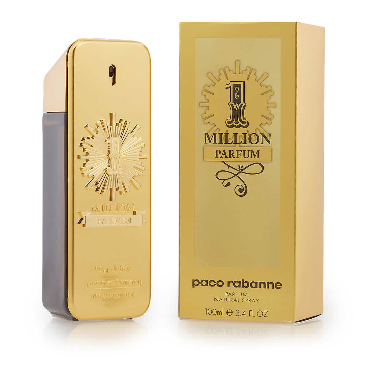 Paco Rabanne1 Million / Paco Rabanne Parfum Spray 3.3 oz (100 ml) (M)