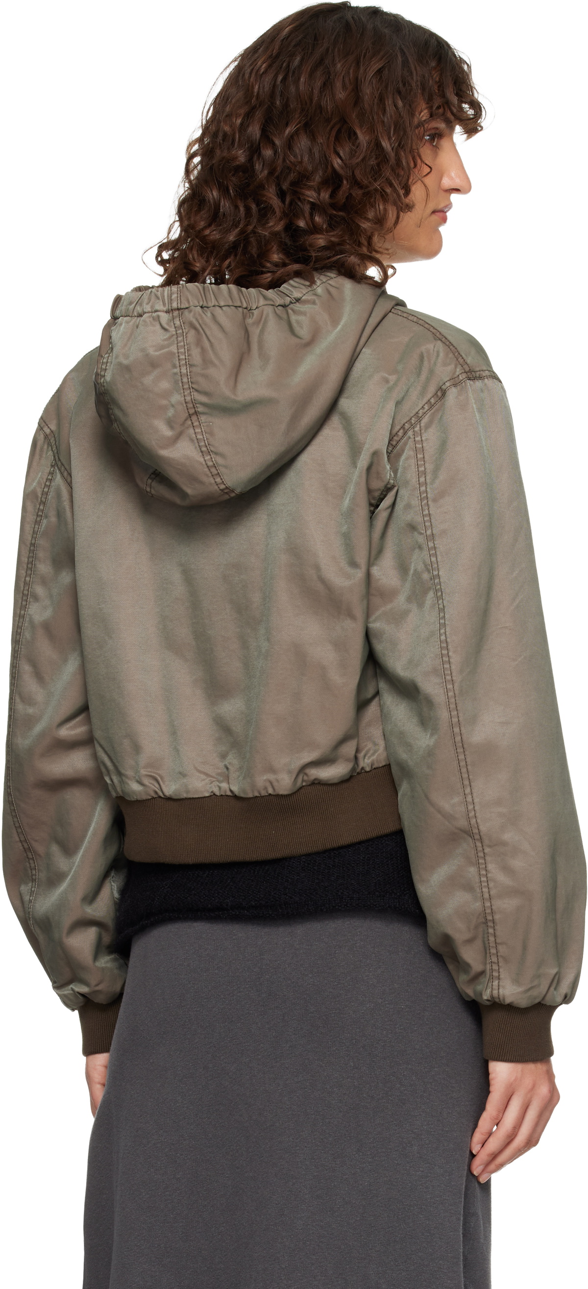 OUR LEGACY Khaki Coastal Bomber Jacket