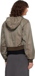 OUR LEGACY Khaki Coastal Bomber Jacket