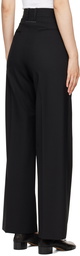 MM6 Maison Margiela Black Stitch Trousers