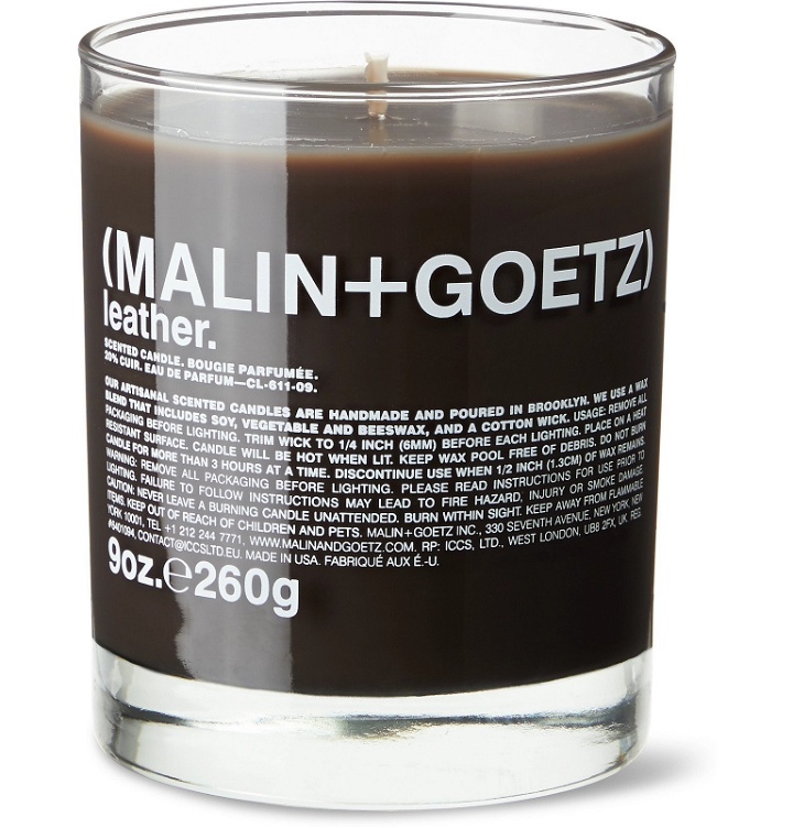 Photo: Malin Goetz - Leather Scented Candle, 260g - Colorless