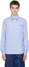 Marni Blue Printed Shirt