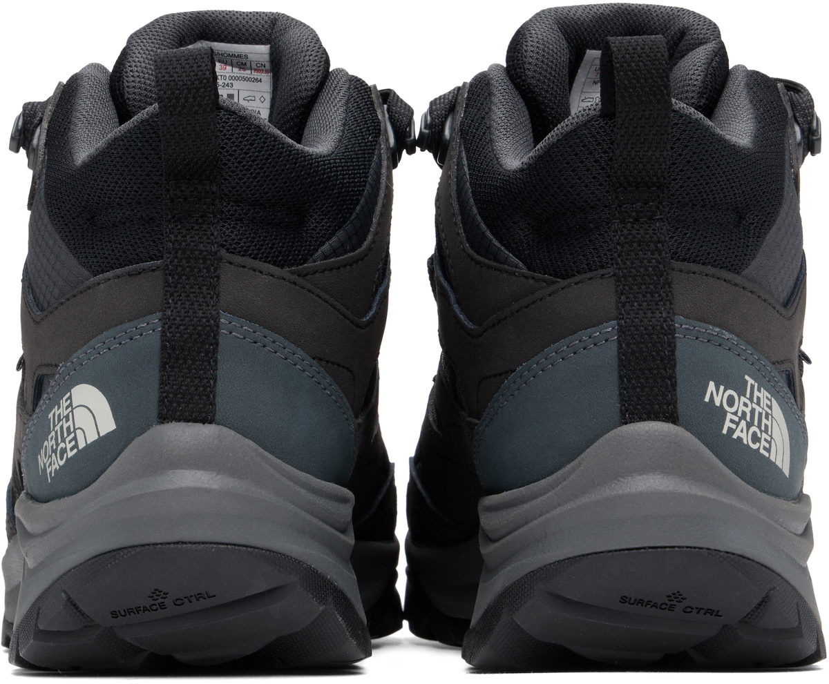 The North Face Black Hedgehog 3 Mid Waterproof Hiking Boots The