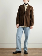 Dunhill - Suede Blazer - Brown