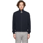 JW Anderson Navy Neckband Track Sweater