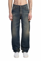 Salvatore Santoro Jeans In Blue Denim