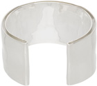 Jil Sander Silver Levels Cuff Bracelet