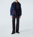 Giorgio Armani x Alanui cashmere and silk polo shirt