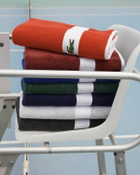 Lacoste Lcasual Bath Towel 70 C Mx140 Cm Red Bathing