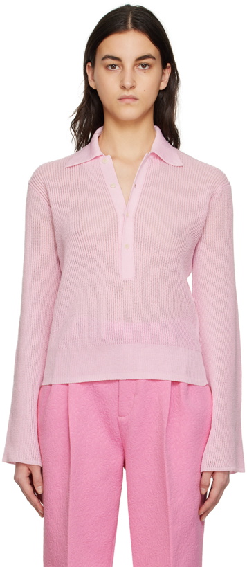 Photo: Soulland Pink Kiki Sweater