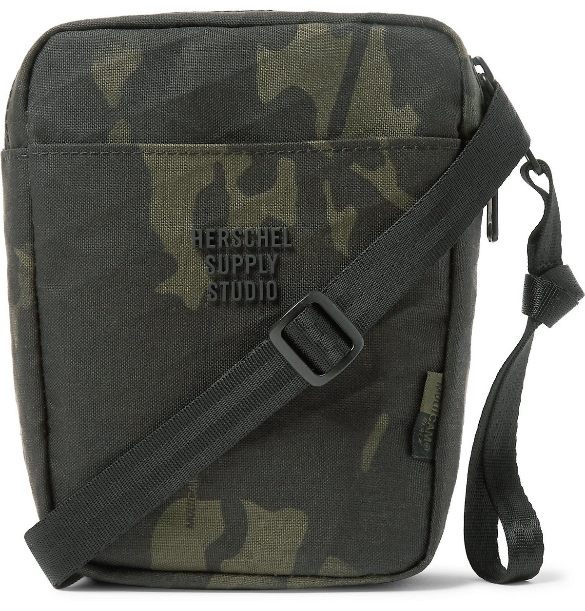 Photo: Herschel Supply Co - Cruz Camouflage-Print Sailcloth Messenger Bag - Green