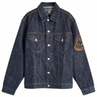 Billionaire Boys Club Men's Astro Selvedge Denim Jacket in Indigo