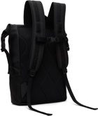 Belstaff Black Rolltop Backpack