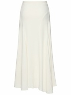 VICTORIA BECKHAM Spiral Seam Fine Ribbed Skirt