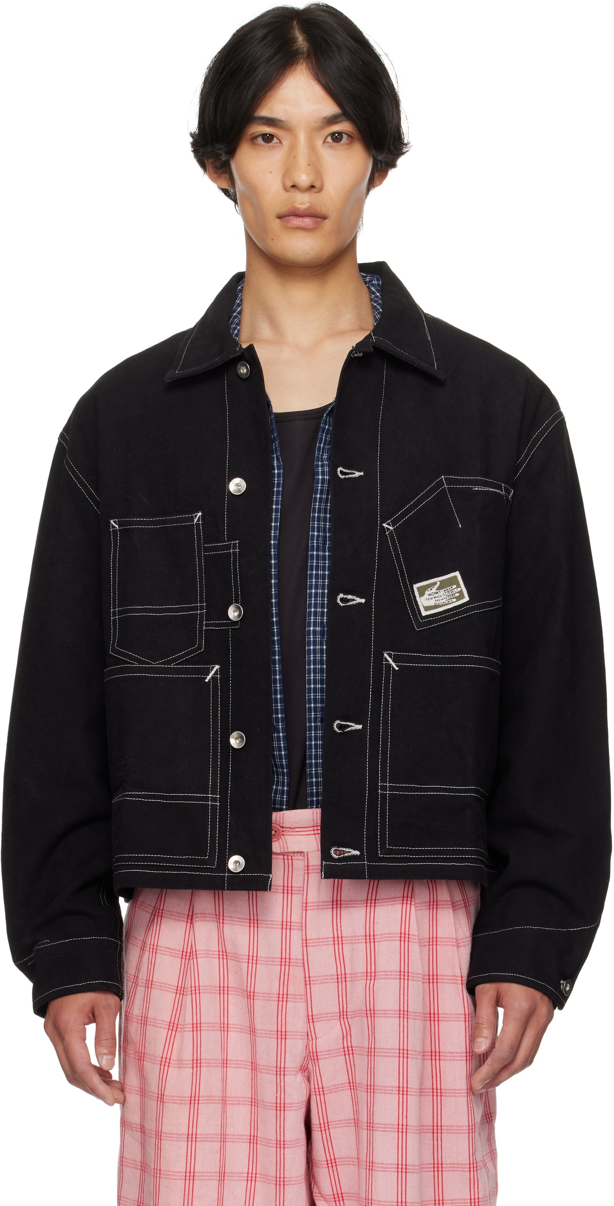 Story mfg. Black Peace Jacket Story Mfg.