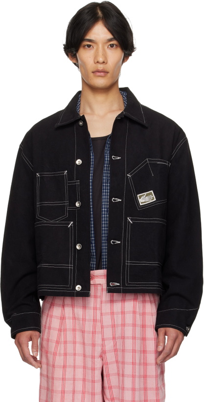 Photo: Story mfg. Black Station Denim Jacket