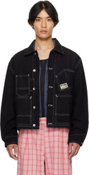 Story mfg. Black Station Denim Jacket