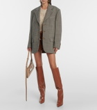 Jimmy Choo Alizze 85 leather knee-high boots