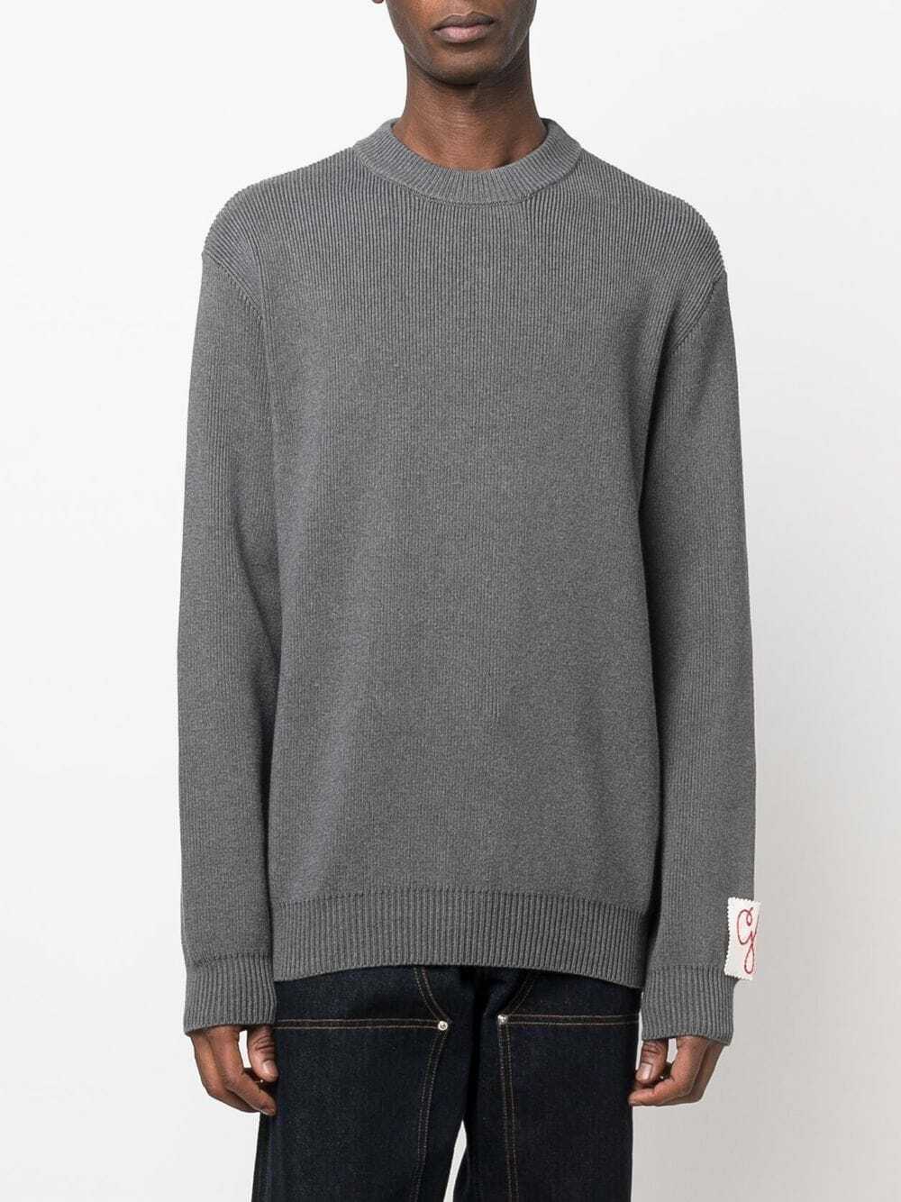 GOLDEN GOOSE - Golden Cotton Crewneck Sweater