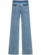 CHRISTOPHER ESBER - Deconstruct Contrasting Color Jeans