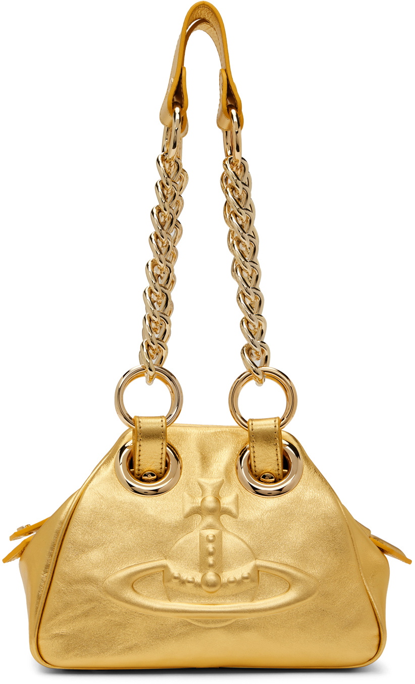 Vivienne Westwood Gold Archive Orb Shoulder Bag Vivienne Westwood Vivienne Westwood Gold Archive Orb Shoulder Bag Vivienne Westwood