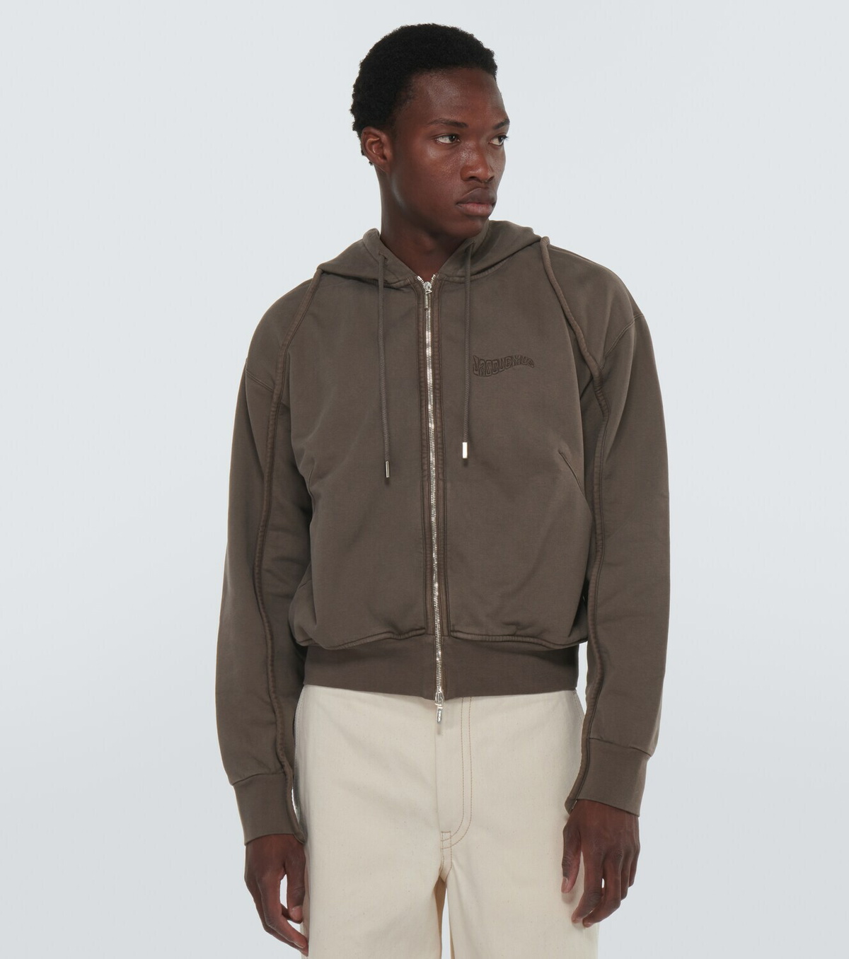 Jacquemus Le Camargue cotton fleece hoodie