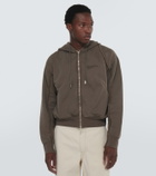 Jacquemus Le Camargue cotton fleece hoodie