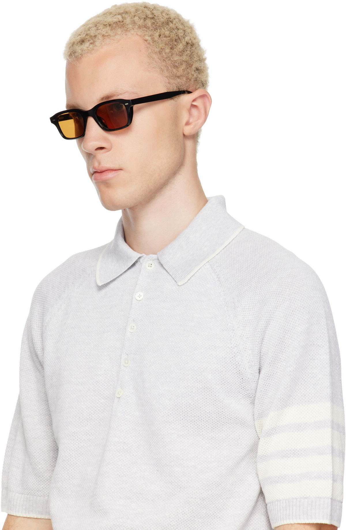 Oliver Peoples Black N.08 Sunglasses
