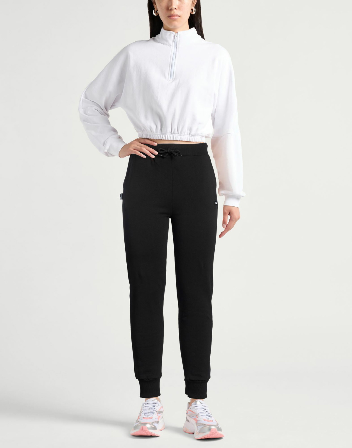 Shoe Womens Pants in Black