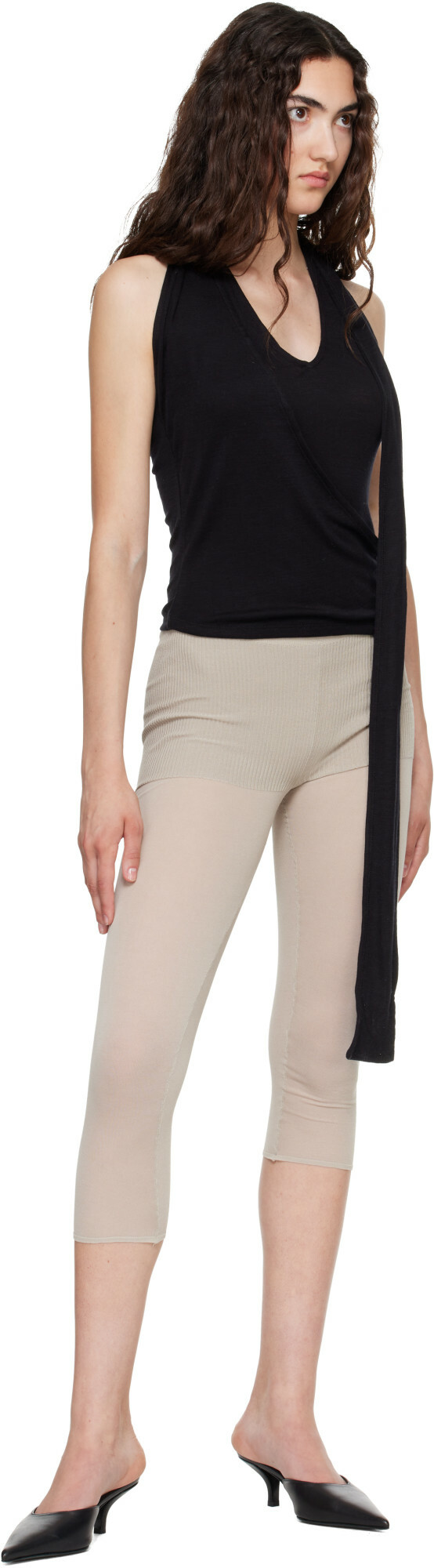 Belle Anna Black Duo Top