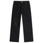Larriet Men's Walé Wide Leg Jean in Black