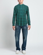 Massimo Alba Mens Shirt Emerald in Green