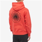 Sunflower Men's Planet Popover Hoody in Bright Red