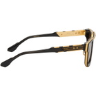 Dita Black & Gold Mach-Nine Sunglasses