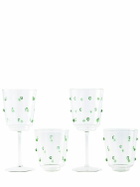 POLSPOTTEN Set Of 2 Nob Wine Glasses
