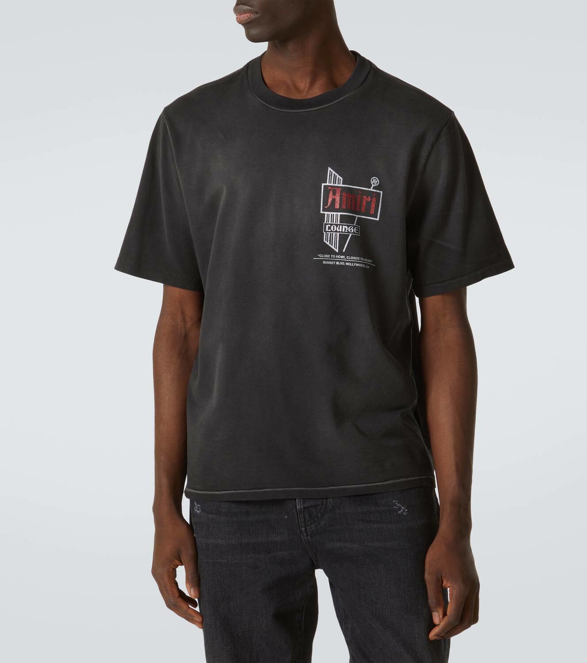 Amiri Logo cotton jersey T-shirt