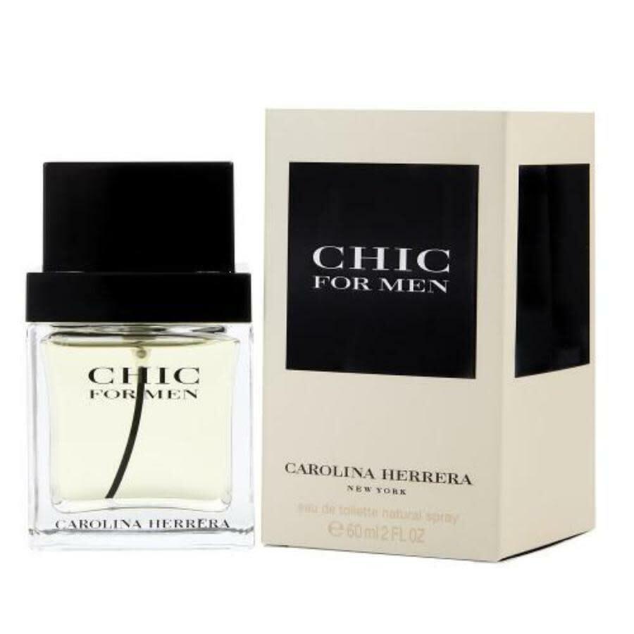 Carolina Herrera Mens Chic EDT Spray 2 oz Fragrances 8411061954331