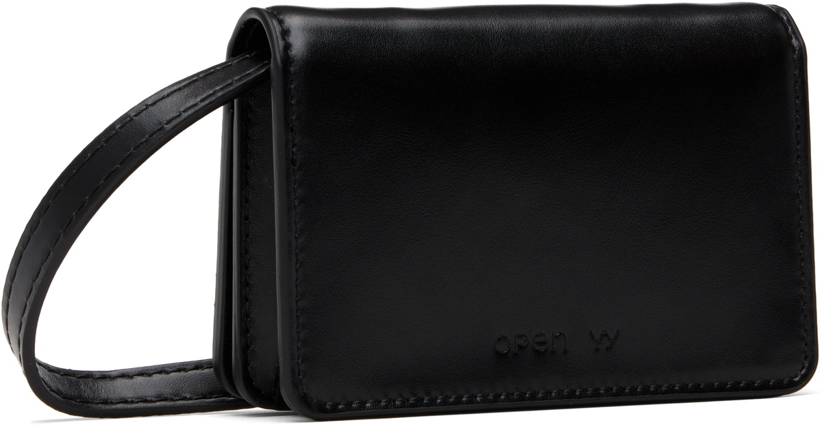 OPEN YY Black Micro Stud Wallet Bag