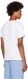 LGN Louis Gabriel Nouchi White Cutout T-Shirt
