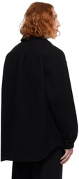 Lownn Black Felted Jacket