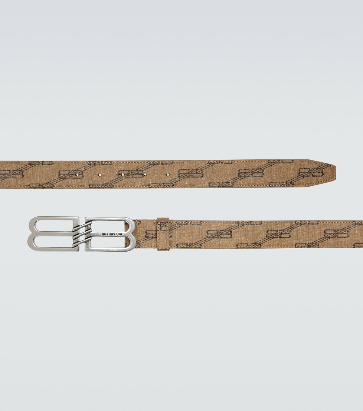 Balenciaga - BB Signature coated canvas belt Balenciaga Balenciaga - BB Signature coated canvas belt Balenciaga