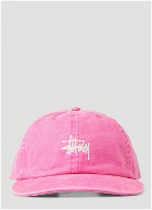 Washed Stock Low Pro Cap in Pink