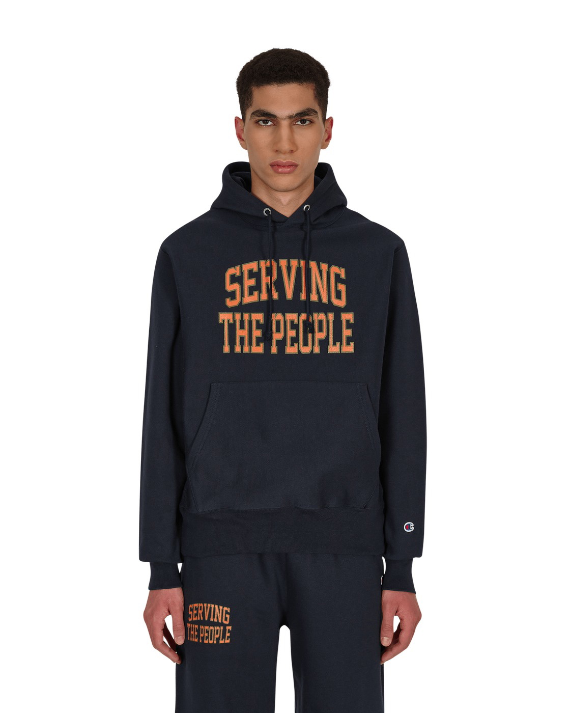 Photo: Serving The People Collegiate Hooded Sweatshirt
