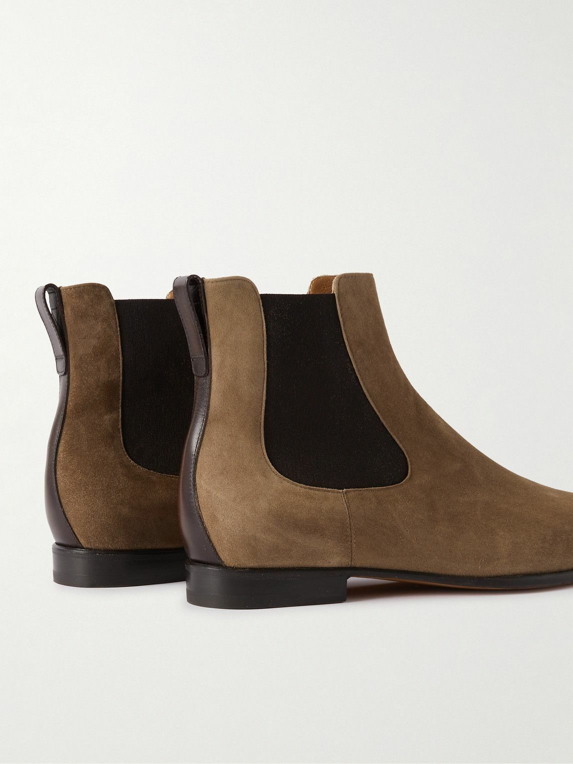 Berluti - Suede Chelsea Boots - Brown